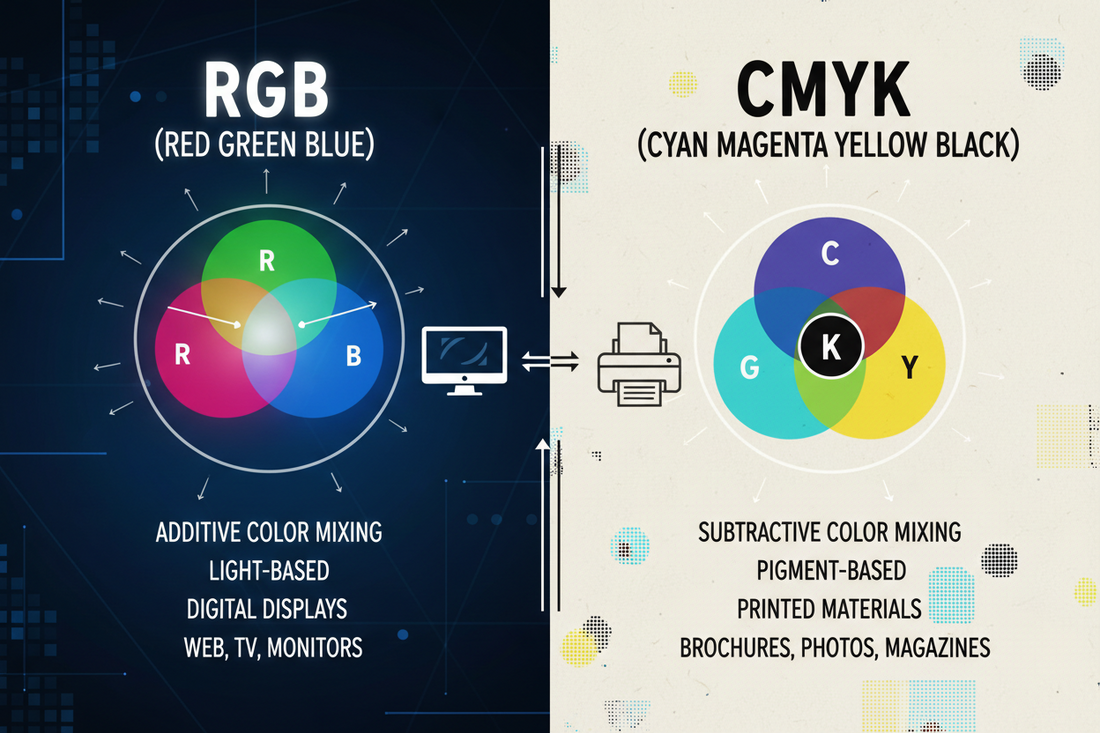 CMYK vs RGB: Why It Matters In Product Customization