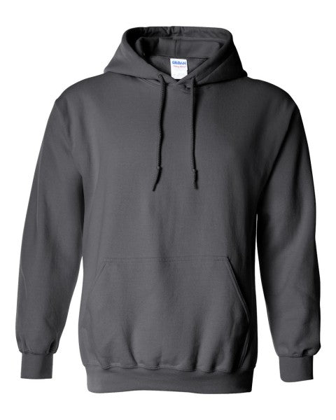 Gray hoodie on a white background