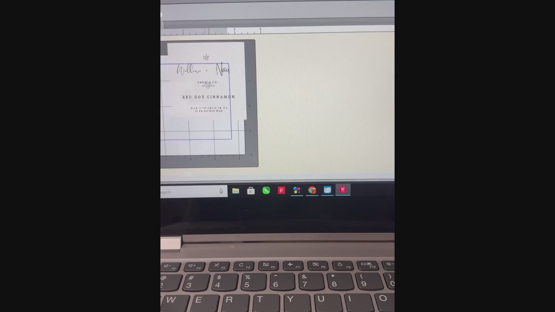label making process
